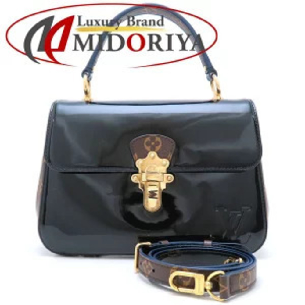 LOUIS VUITTON Cherrywood Handbag Noir Black